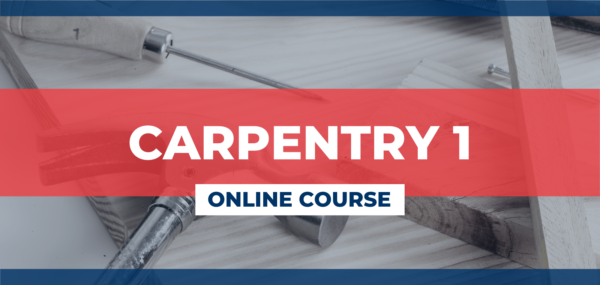 Carpentry 1 Study Course